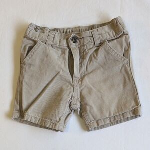 calvin klein jeans khaki chinos shorts beige cotton twill 12 months baby boy